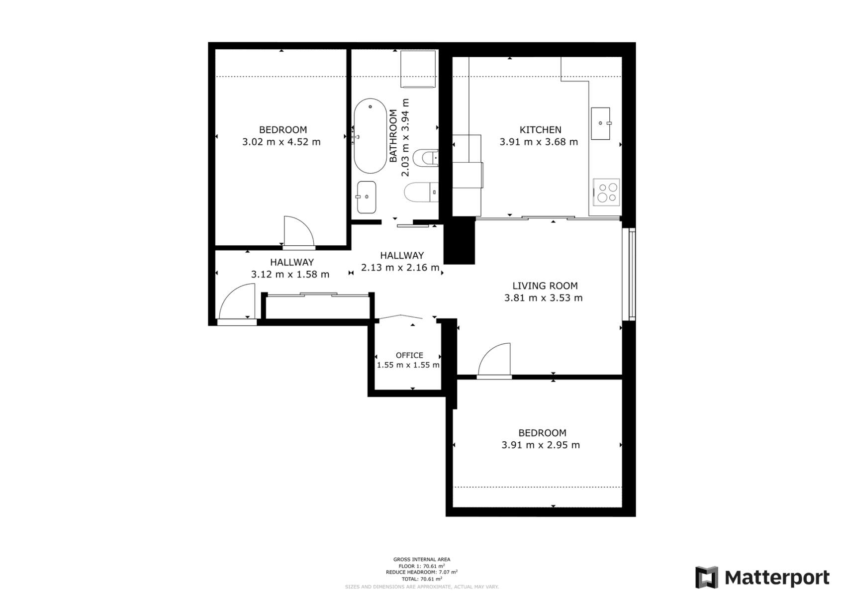 Prenájom bytu 3-izbový 63 m², Na Popelce, Praha, Praha Prenájom bytu 3-izbový 63 m², Na Popelce, Praha, Praha