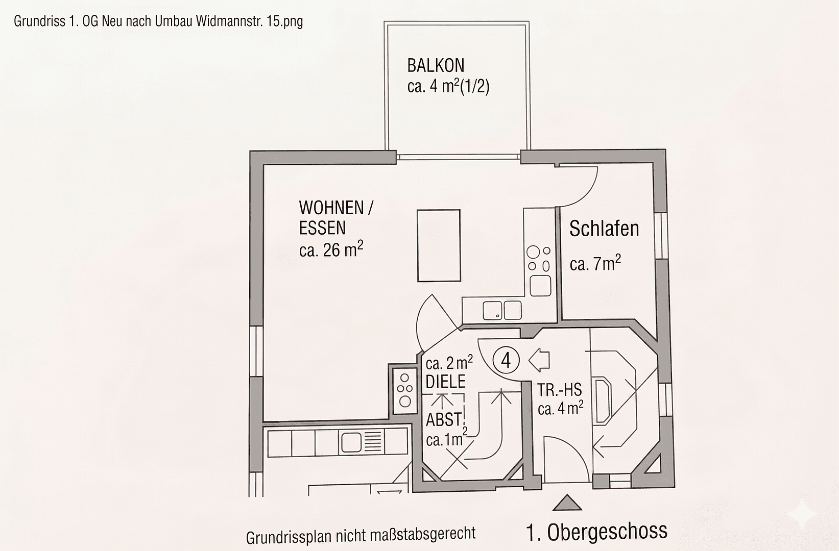 Predaj bytu 3-izbový 70 m², Widmannstraße 15, München, Bavorsko Predaj bytu 3-izbový 70 m², Widmannstraße 15, München, Bavorsko