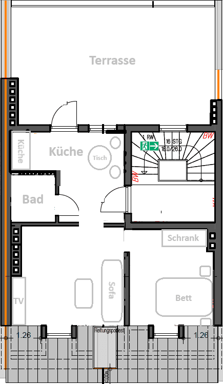 Prenájom bytu 2-izbový 50 m², Eynattener Str. 80, Aachen, Severné Porýnie - Westfálsko Prenájom bytu 2-izbový 50 m², Eynattener Str. 80, Aachen, Severné Porýnie - Westfálsko