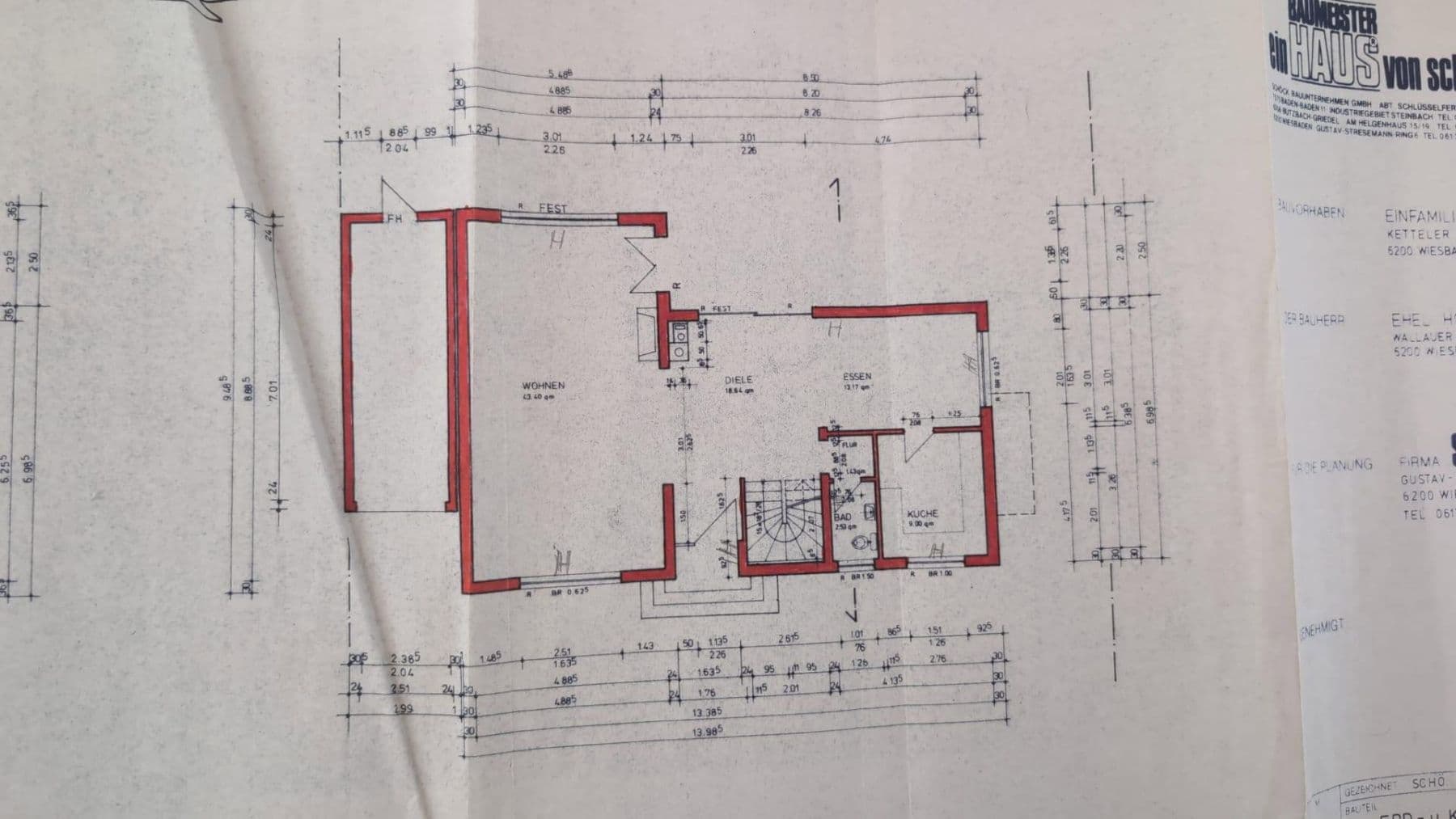 Predaj domu 162 m², pozemek 461 m², Wiesbaden, Hesensko Predaj domu 162 m², pozemek 461 m², Wiesbaden, Hesensko