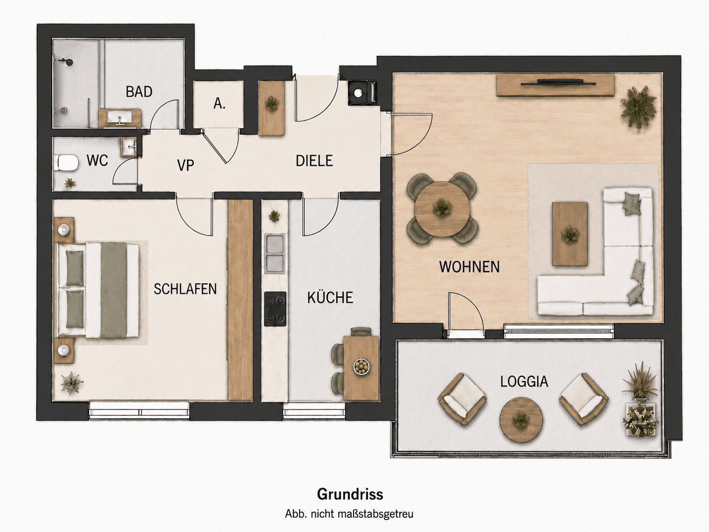 Predaj bytu 2-izbový 66 m², Aalen, Bádensko-Wurttembersko Predaj bytu 2-izbový 66 m², Aalen, Bádensko-Wurttembersko