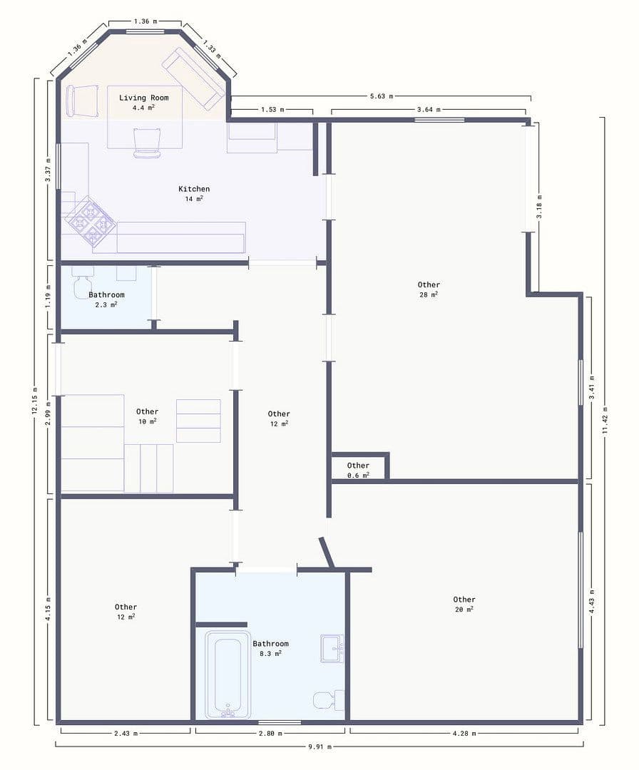 Prenájom bytu 3-izbový 102 m², Kastl, Bavorsko Prenájom bytu 3-izbový 102 m², Kastl, Bavorsko