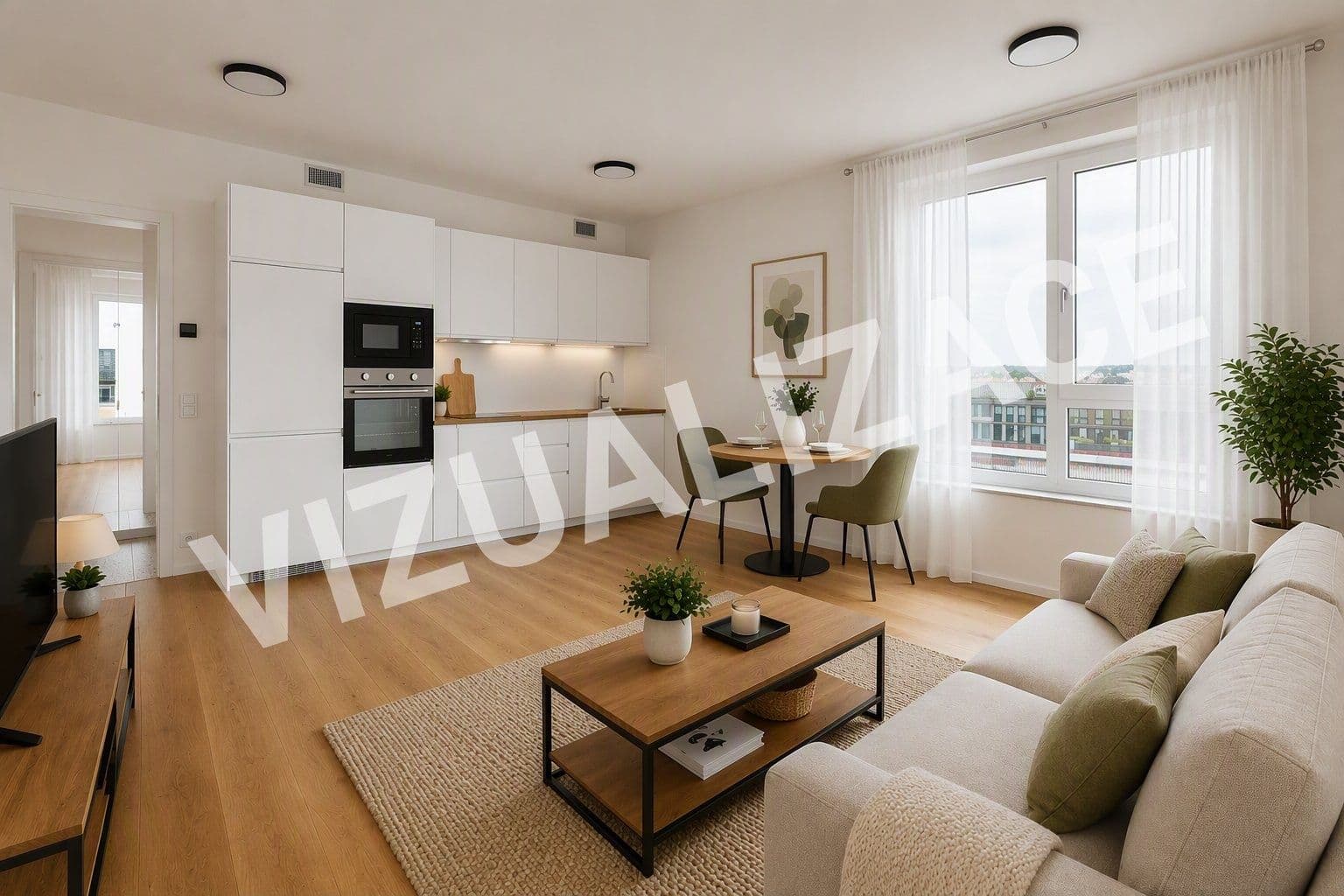 Prenájom bytu 1-izbový 39 m², U Komína, Praha, Praha Prenájom bytu 1-izbový 39 m², U Komína, Praha, Praha