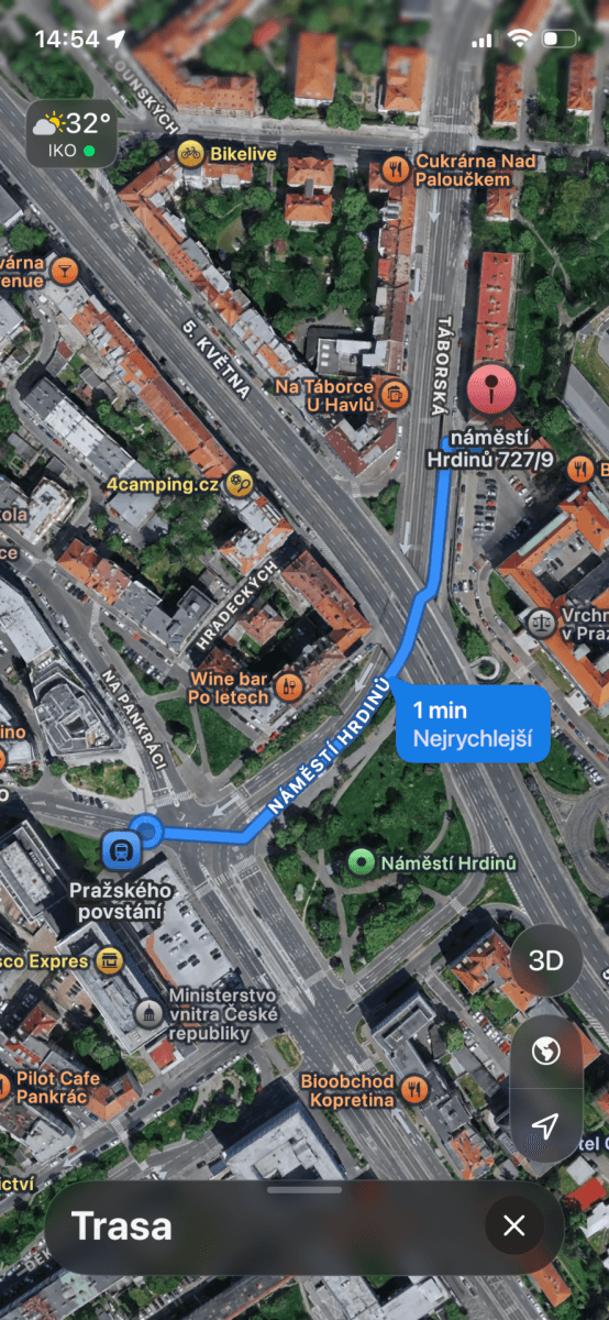 Prenájom bytu 1-izbový 24 m², náměstí Hrdinů, Praha, Praha Prenájom bytu 1-izbový 24 m², náměstí Hrdinů, Praha, Praha