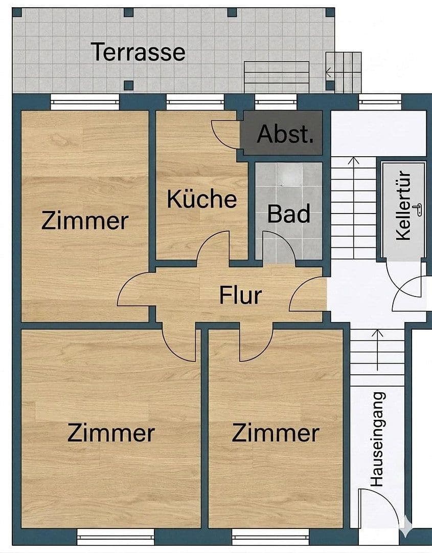 Predaj bytu 3-izbový 74 m², Kniebisstraße 10, Stuttgart, Bádensko-Wurttembersko Predaj bytu 3-izbový 74 m², Kniebisstraße 10, Stuttgart, Bádensko-Wurttembersko