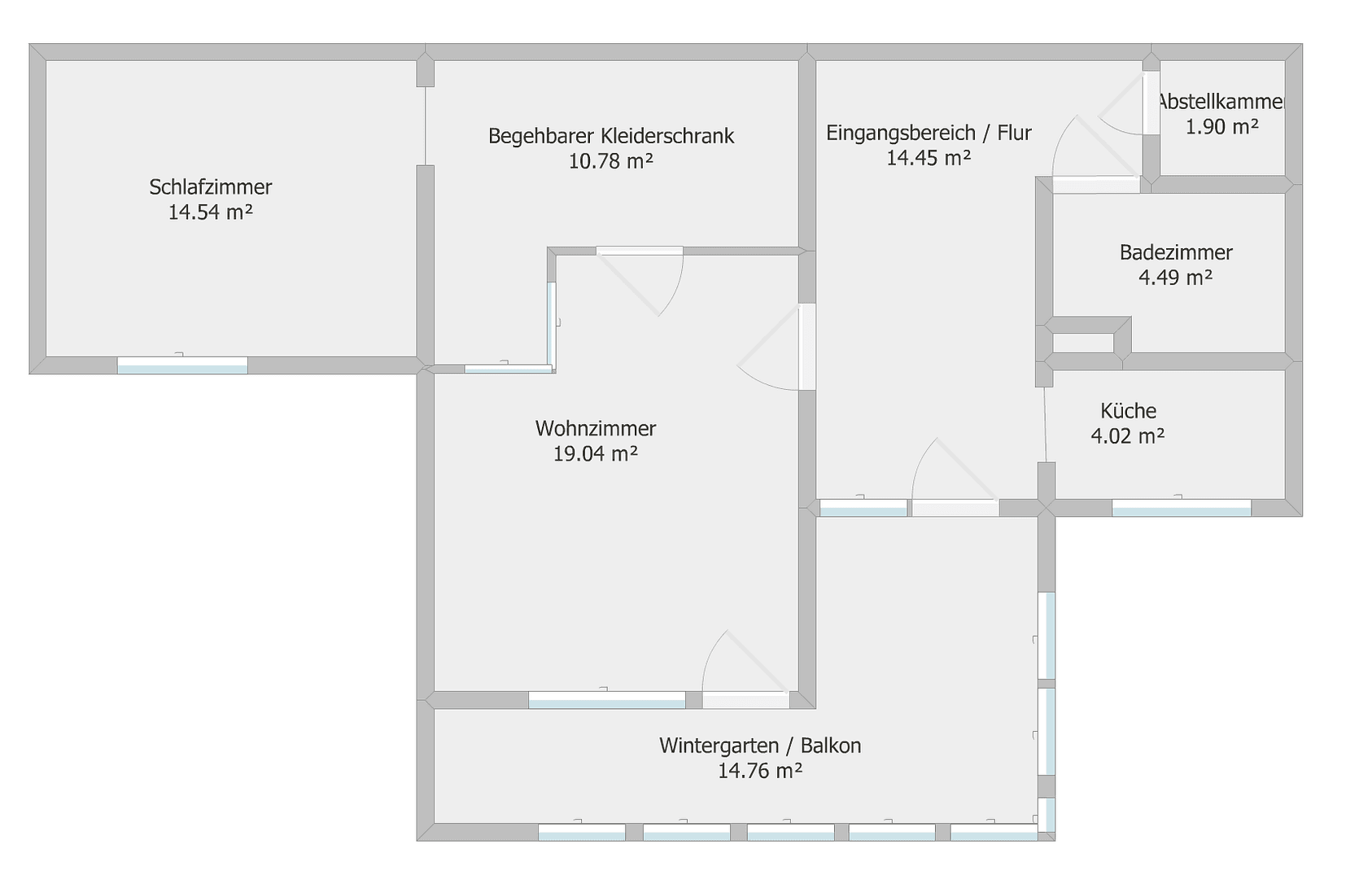 Prenájom bytu 2-izbový 78 m², Bahnhofstraße 44, Kempten (Allgäu), Bavorsko Prenájom bytu 2-izbový 78 m², Bahnhofstraße 44, Kempten (Allgäu), Bavorsko
