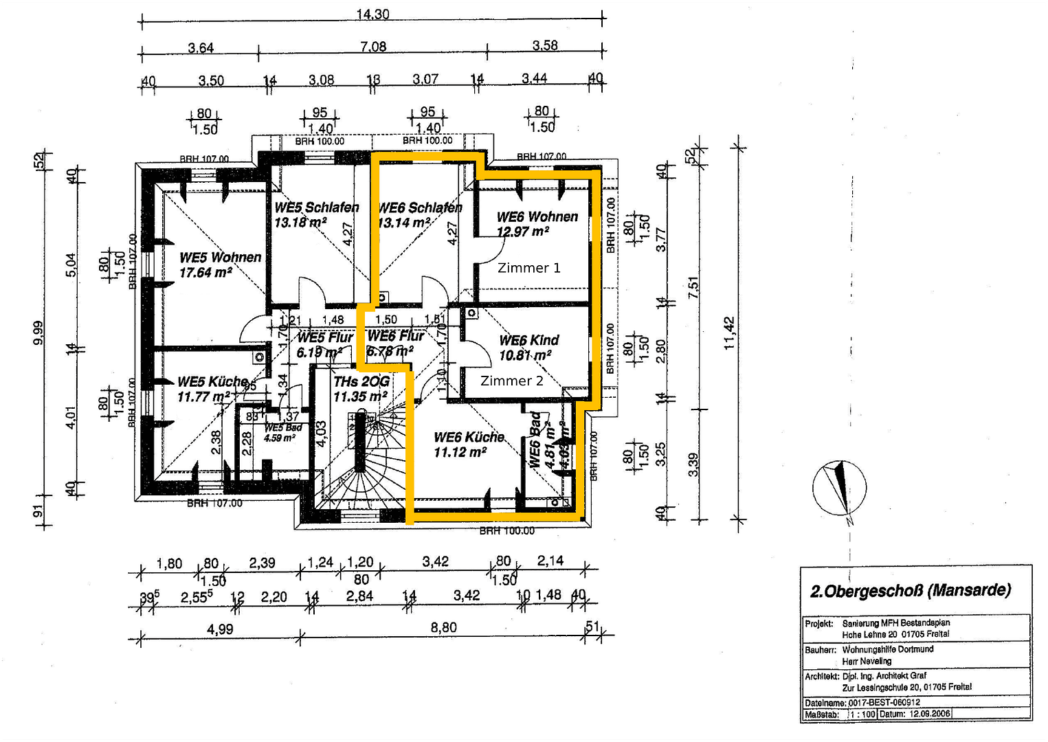 Prenájom bytu 2-izbový 55 m², Hohe Lehne 20, Freital, Sasko Prenájom bytu 2-izbový 55 m², Hohe Lehne 20, Freital, Sasko