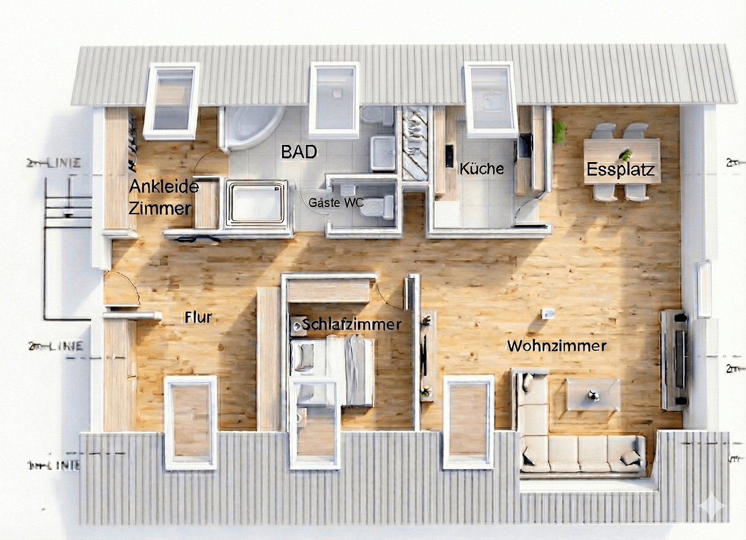 Predaj bytu 4-izbový 107 m², Ginsterweg, Gorxheimertal, Hesensko Predaj bytu 4-izbový 107 m², Ginsterweg, Gorxheimertal, Hesensko