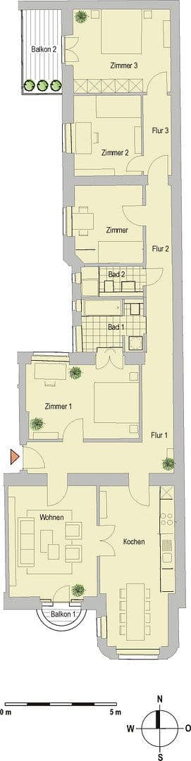 Predaj bytu 5-izbový 177 m², Lütticherstr. 38, Köln, Severné Porýnie - Westfálsko Predaj bytu 5-izbový 177 m², Lütticherstr. 38, Köln, Severné Porýnie - Westfálsko