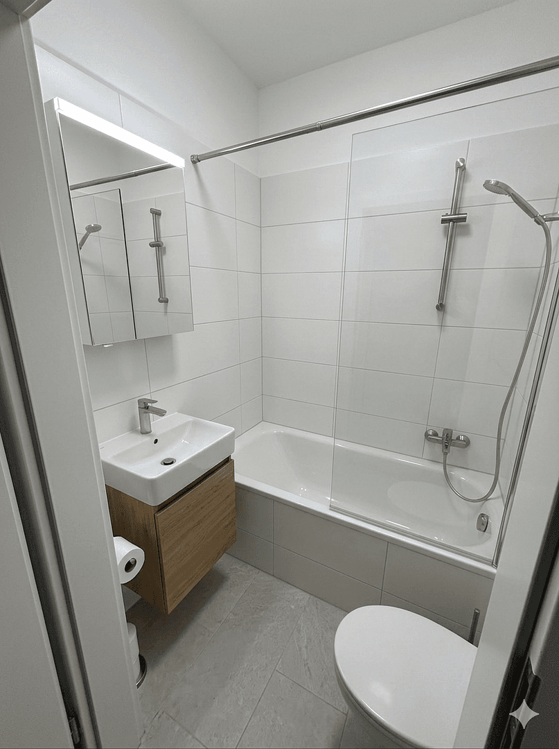 Prenájom bytu 1-izbový 26 m², Bad Pyrmont, Dolné Sasko Prenájom bytu 1-izbový 26 m², Bad Pyrmont, Dolné Sasko