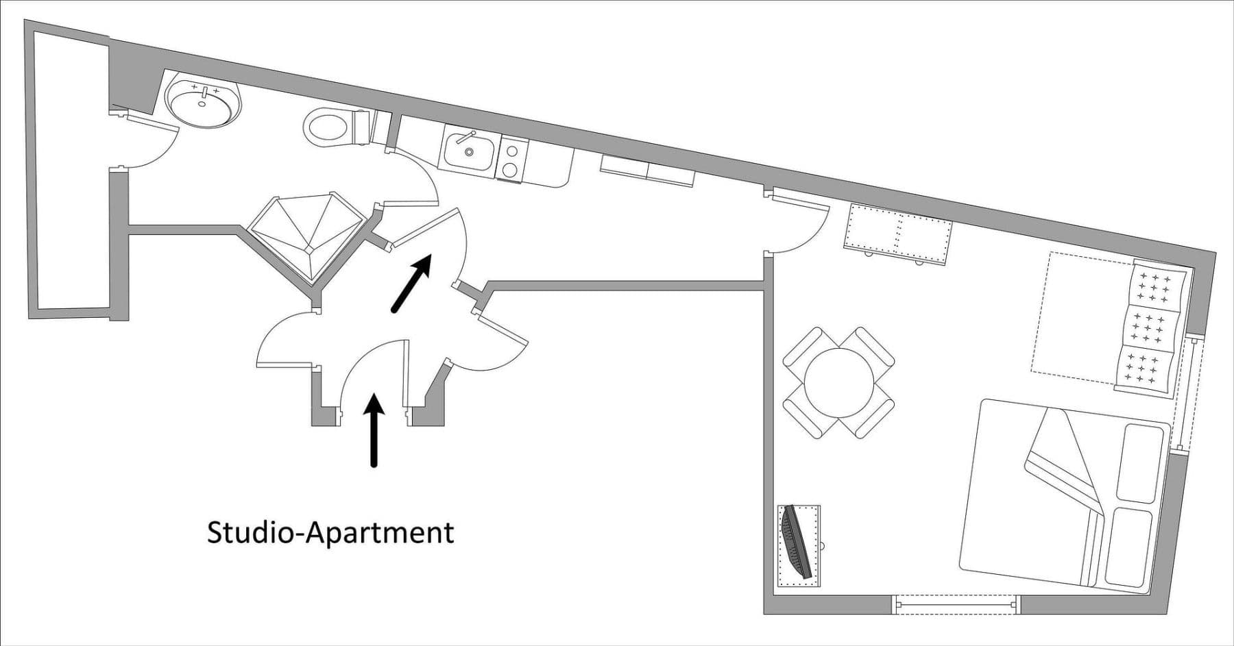 Prenájom bytu 1-izbový 40 m², Hohenlohestrasse 75, Bad Wildbad, Bádensko-Wurttembersko Prenájom bytu 1-izbový 40 m², Hohenlohestrasse 75, Bad Wildbad, Bádensko-Wurttembersko