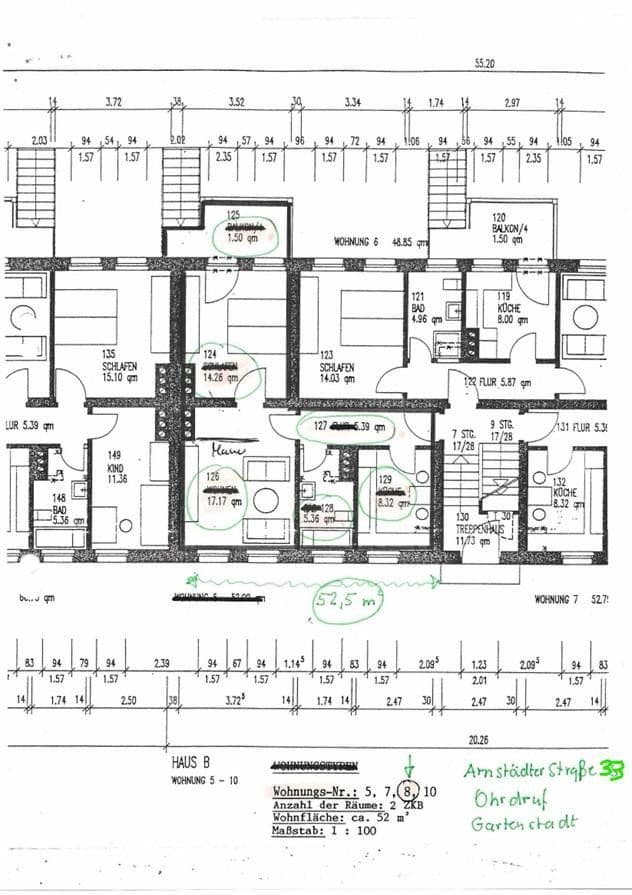Predaj bytu 2-izbový 53 m², Arnstädter Str. 33, Ohrdruf, Durínsko Predaj bytu 2-izbový 53 m², Arnstädter Str. 33, Ohrdruf, Durínsko