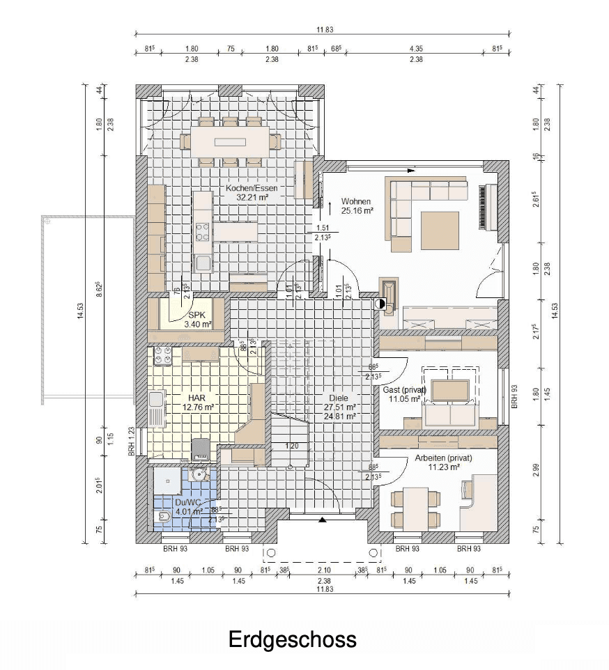 Predaj domu 267 m², pozemek 1.288 m², Falkensee, Brandenbursko Predaj domu 267 m², pozemek 1.288 m², Falkensee, Brandenbursko
