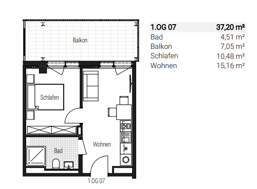 Prenájom bytu 2-izbový 45 m², Steinbühler Straße 4-6, Nürnberg, Bavorsko Prenájom bytu 2-izbový 45 m², Steinbühler Straße 4-6, Nürnberg, Bavorsko