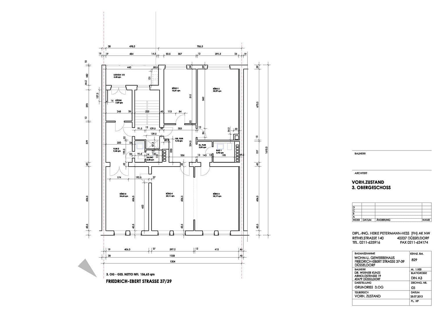 Prenájom kancelárie 160 m², Düsseldorf, Severné Porýnie - Westfálsko Prenájom kancelárie 160 m², Düsseldorf, Severné Porýnie - Westfálsko