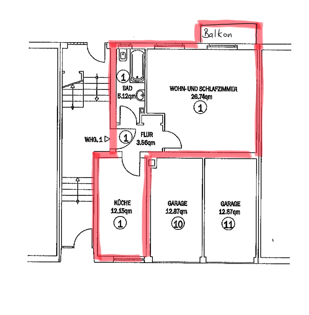 Prenájom bytu 1-izbový 49 m², C3 11, Mannheim, Bádensko-Wurttembersko Prenájom bytu 1-izbový 49 m², C3 11, Mannheim, Bádensko-Wurttembersko