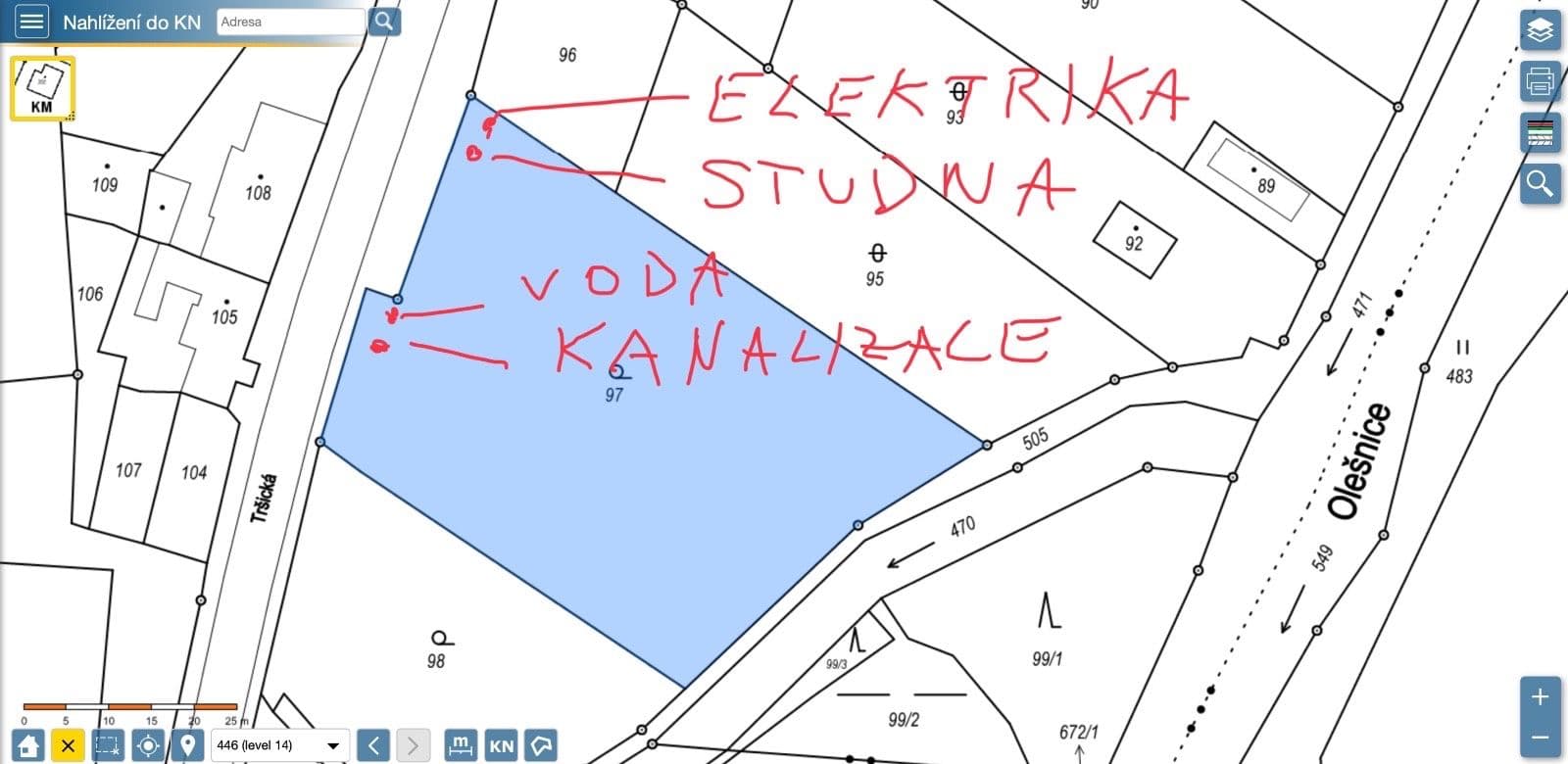 Predaj pozemku 2.661 m², Přerov, Olomoucký kraj Predaj pozemku 2.661 m², Přerov, Olomoucký kraj