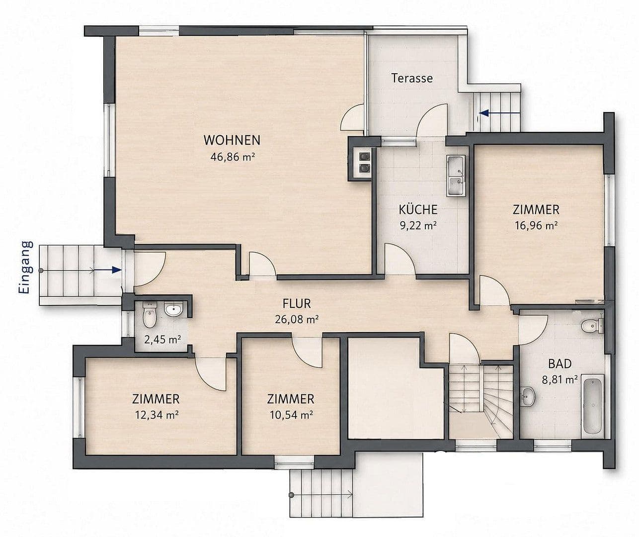 Predaj domu 219 m², pozemek 1.000 m², Rosengarten, Dolné Sasko Predaj domu 219 m², pozemek 1.000 m², Rosengarten, Dolné Sasko