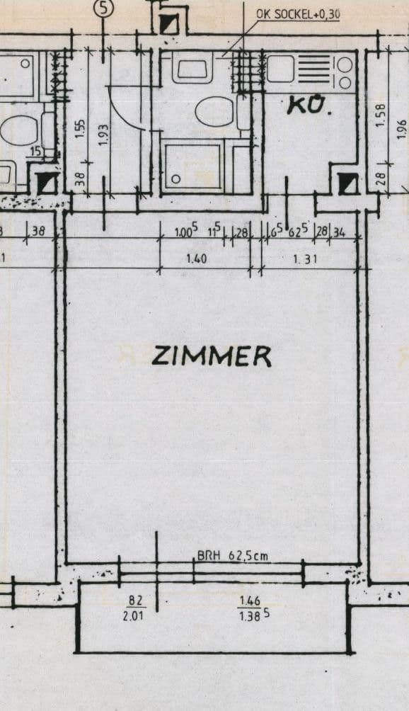 Prenájom bytu 1-izbový 28 m², Konrad-Celtis-Str. 20, München, Bavorsko Prenájom bytu 1-izbový 28 m², Konrad-Celtis-Str. 20, München, Bavorsko
