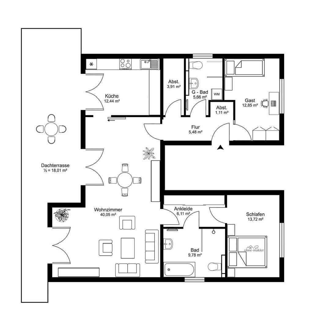 Predaj bytu 3-izbový 129 m², Schwerin, Meklenbursko-Predpomoransko Predaj bytu 3-izbový 129 m², Schwerin, Meklenbursko-Predpomoransko
