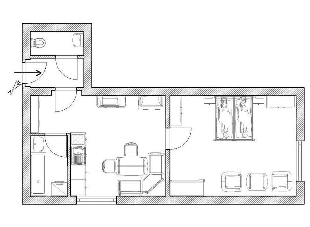 Predaj bytu 2-izbový 42 m², Hořičky, Královéhradecký kraj Predaj bytu 2-izbový 42 m², Hořičky, Královéhradecký kraj