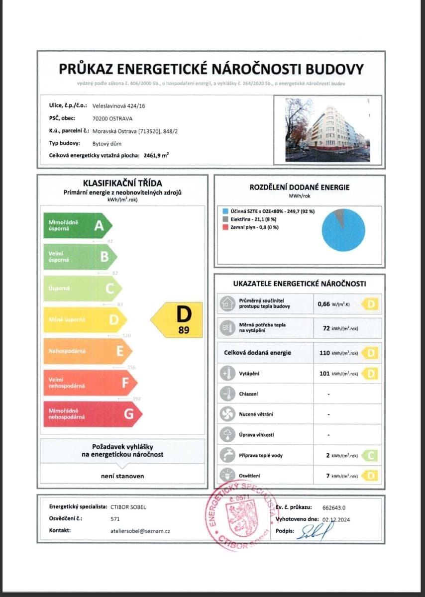Predaj bytu 2-izbový 62 m², Veleslavínova, Ostrava, Moravskoslezský kraj Predaj bytu 2-izbový 62 m², Veleslavínova, Ostrava, Moravskoslezský kraj