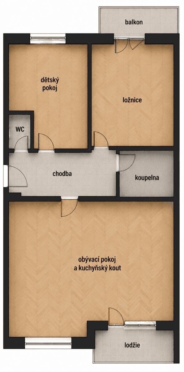 Prenájom bytu 3-izbový 74 m², Luštěnická, Praha, Praha Prenájom bytu 3-izbový 74 m², Luštěnická, Praha, Praha