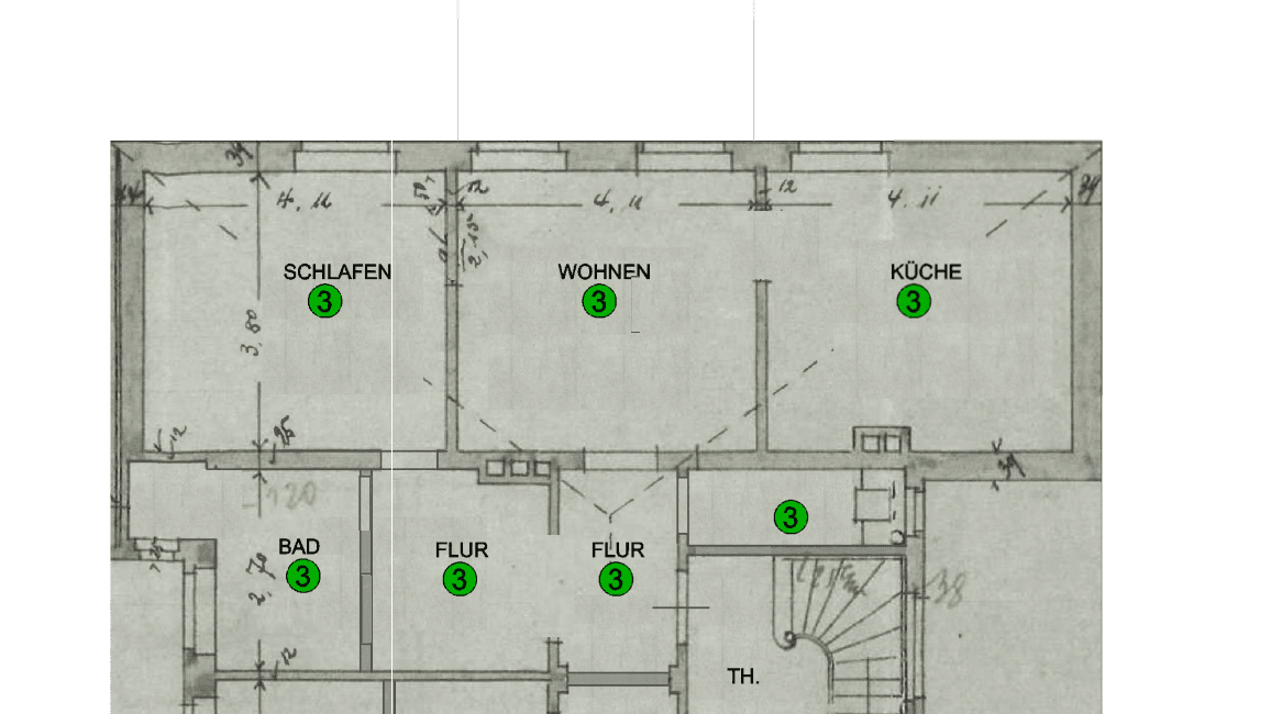 Prenájom bytu 2-izbový 72 m², Martinistraße, Osnabrück, Dolné Sasko Prenájom bytu 2-izbový 72 m², Martinistraße, Osnabrück, Dolné Sasko