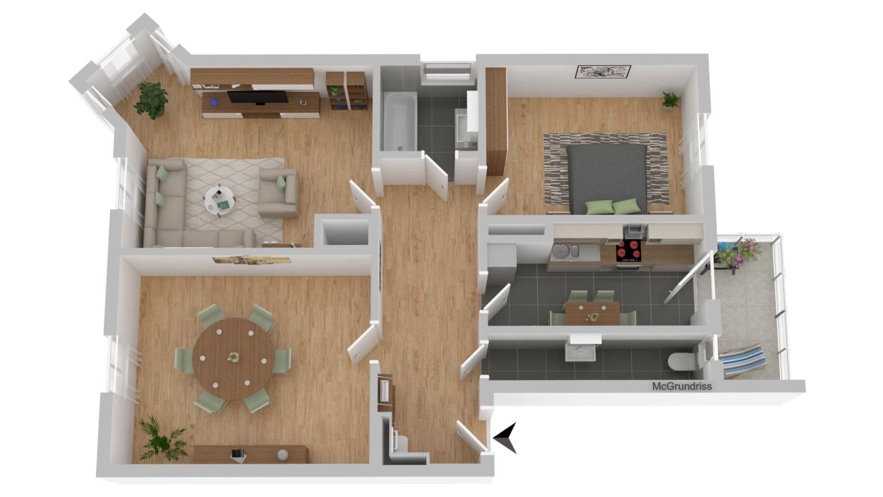 Prenájom bytu 3-izbový 85 m², Steinstraße 39, München, Bavorsko Prenájom bytu 3-izbový 85 m², Steinstraße 39, München, Bavorsko