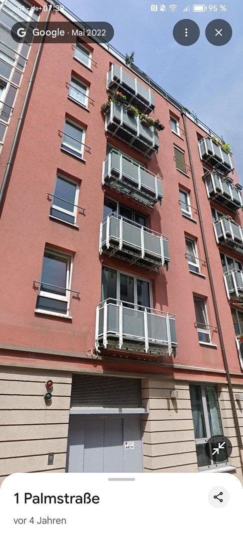 Prenájom bytu 1-izbový 60 m², Palmstraße 1, Dresden, Sasko Prenájom bytu 1-izbový 60 m², Palmstraße 1, Dresden, Sasko