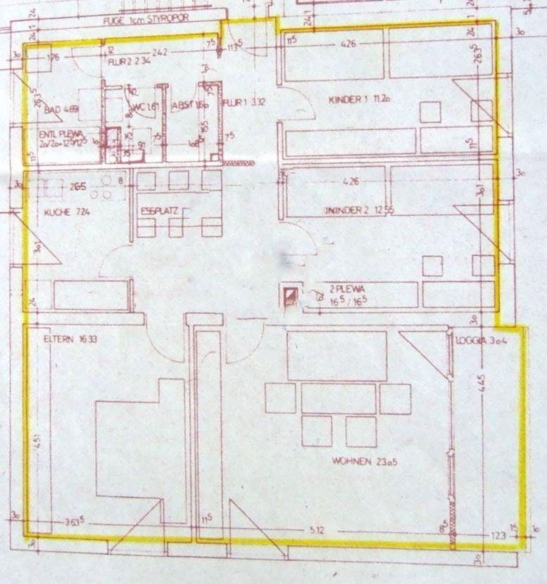 Prenájom bytu 4-izbový 96 m², Gunzenhausen, Bavorsko Prenájom bytu 4-izbový 96 m², Gunzenhausen, Bavorsko
