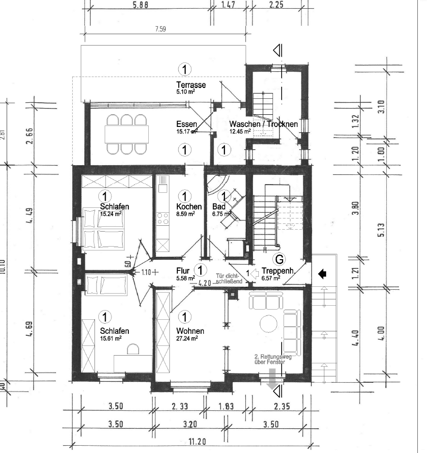 Predaj bytu 3-izbový 97 m², Radevormwald, Severné Porýnie - Westfálsko Predaj bytu 3-izbový 97 m², Radevormwald, Severné Porýnie - Westfálsko