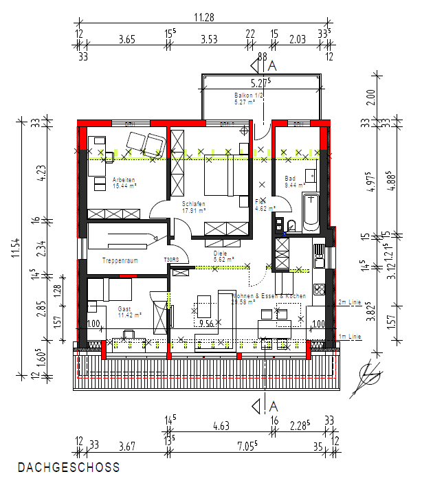 Prenájom bytu 5-izbový 100 m², Lambrecht, Porýnie-Falcko Prenájom bytu 5-izbový 100 m², Lambrecht, Porýnie-Falcko