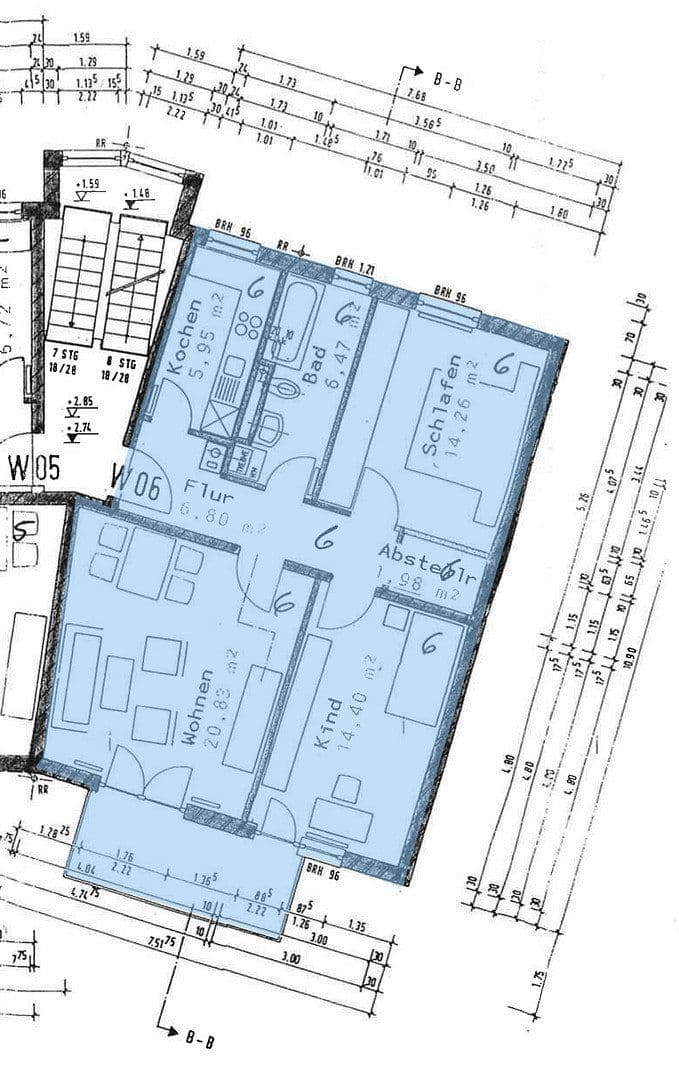 Prenájom bytu 3-izbový 75 m², Rhönstr. 3, Waghäusel, Bádensko-Wurttembersko Prenájom bytu 3-izbový 75 m², Rhönstr. 3, Waghäusel, Bádensko-Wurttembersko
