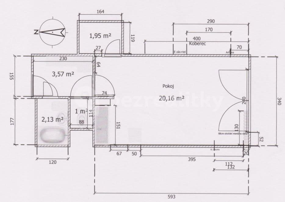 Predaj bytu 1-izbový 30 m², Rochovská, Praha, Praha Predaj bytu 1-izbový 30 m², Rochovská, Praha, Praha