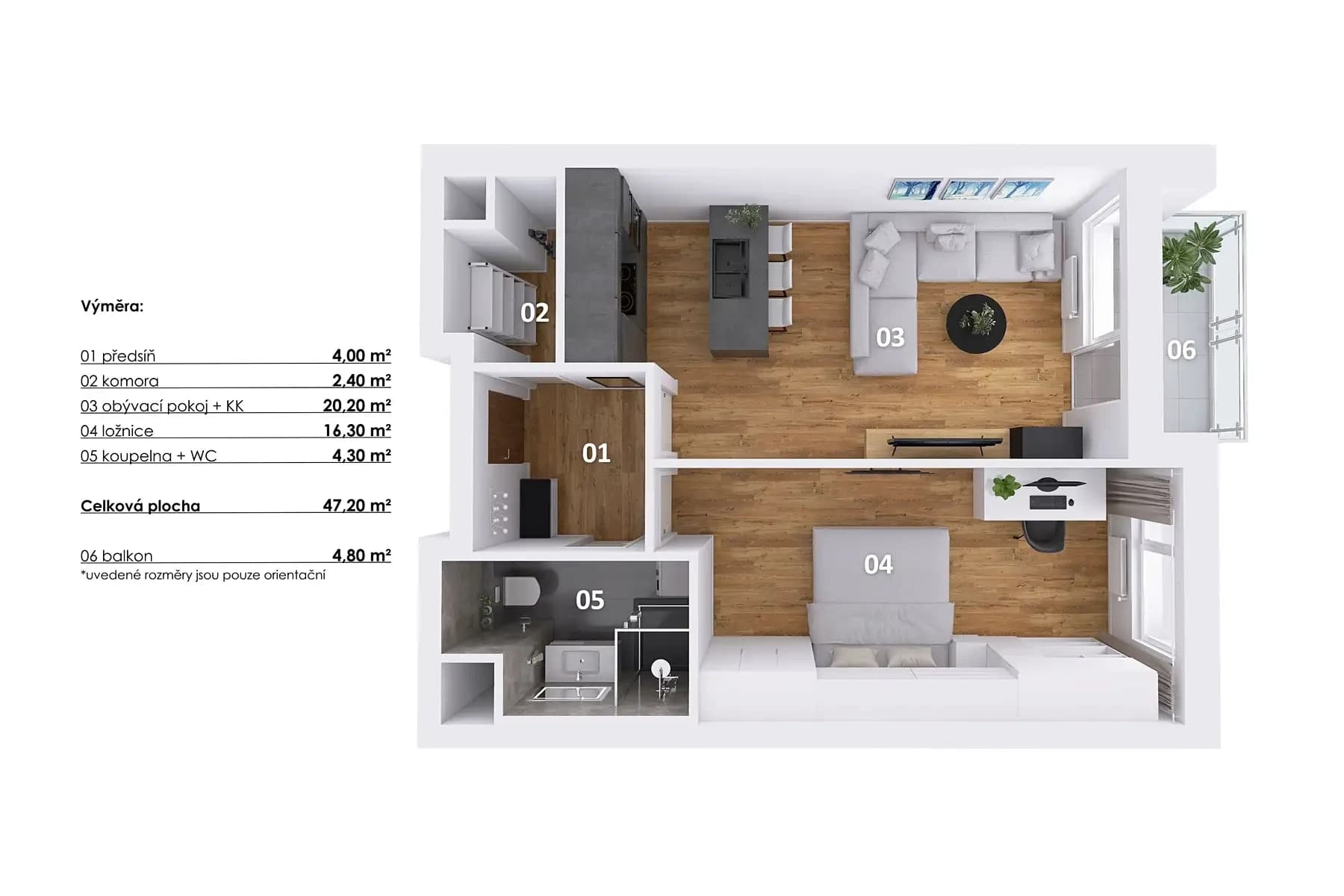 Predaj bytu 2-izbový 52 m², Václava Trojana, Praha, Praha Predaj bytu 2-izbový 52 m², Václava Trojana, Praha, Praha