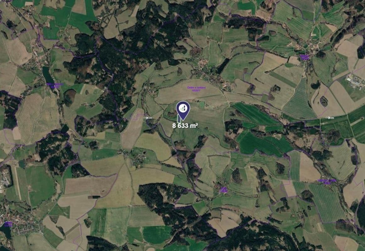 Predaj pozemku 8.633 m², Jankov, Středočeský kraj Predaj pozemku 8.633 m², Jankov, Středočeský kraj