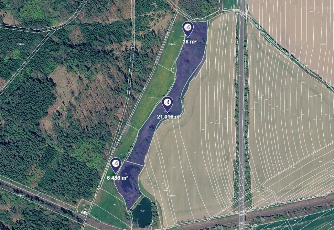 Predaj pozemku 17.535 m², Golčův Jeníkov, Kraj Vysočina Predaj pozemku 17.535 m², Golčův Jeníkov, Kraj Vysočina
