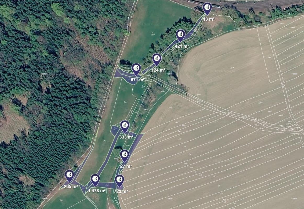 Predaj pozemku 17.535 m², Golčův Jeníkov, Kraj Vysočina Predaj pozemku 17.535 m², Golčův Jeníkov, Kraj Vysočina
