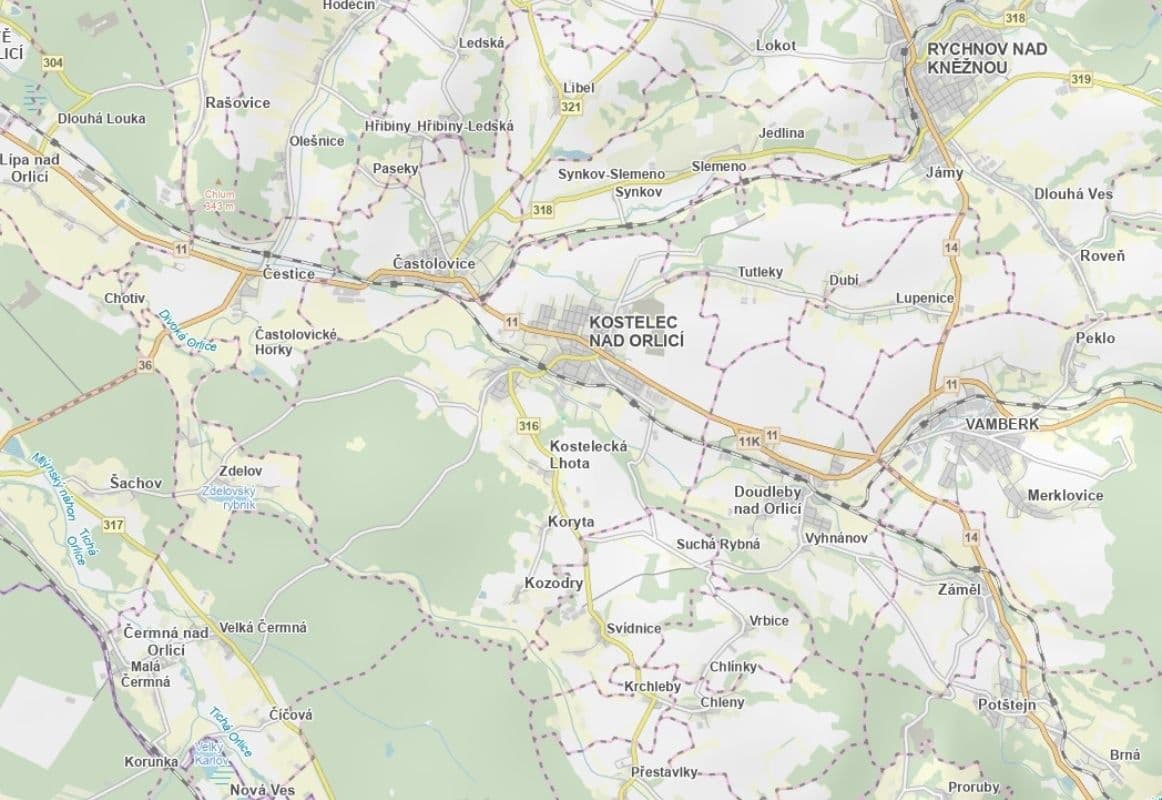 Predaj pozemku 2.094 m², Kostelec nad Orlicí, Královéhradecký kraj Predaj pozemku 2.094 m², Kostelec nad Orlicí, Královéhradecký kraj