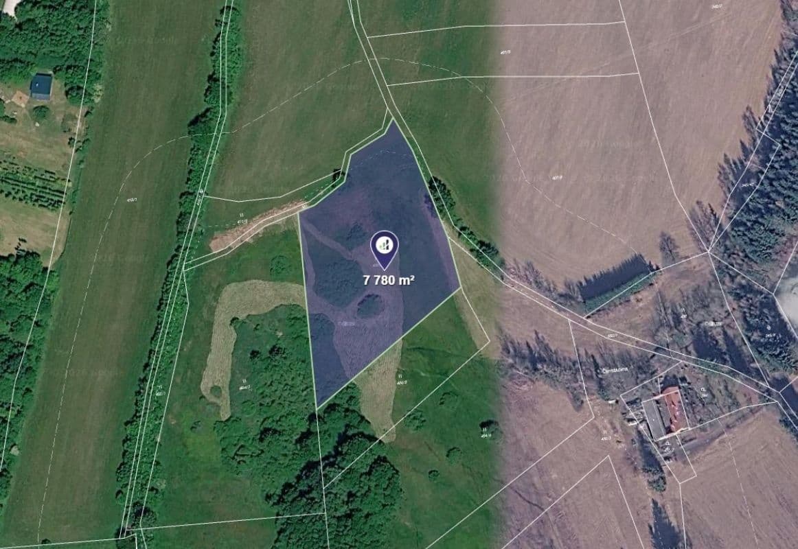 Predaj pozemku 7.780 m², Nový Rychnov, Kraj Vysočina Predaj pozemku 7.780 m², Nový Rychnov, Kraj Vysočina