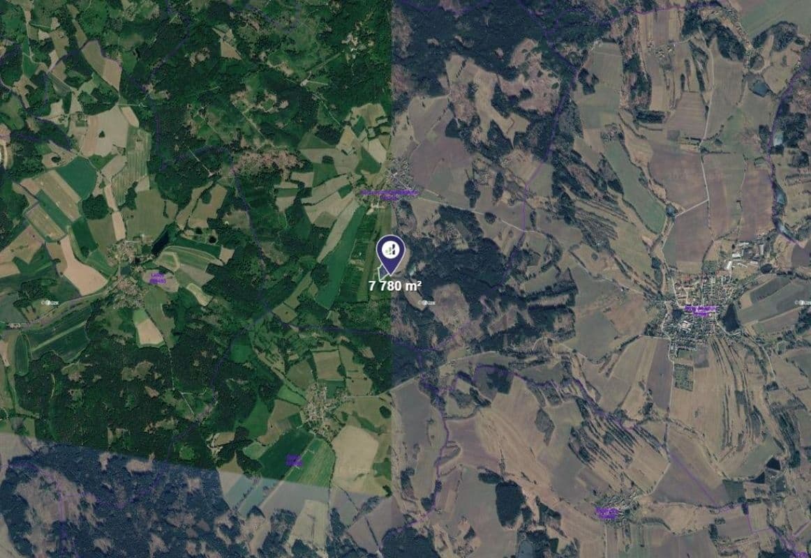 Predaj pozemku 7.780 m², Nový Rychnov, Kraj Vysočina Predaj pozemku 7.780 m², Nový Rychnov, Kraj Vysočina