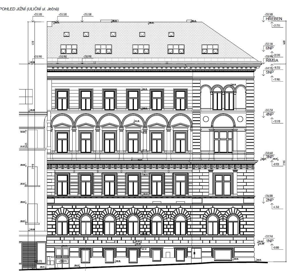 Prenájom nebytového priestoru 272 m², Sokolská, Praha, Praha Prenájom nebytového priestoru 272 m², Sokolská, Praha, Praha