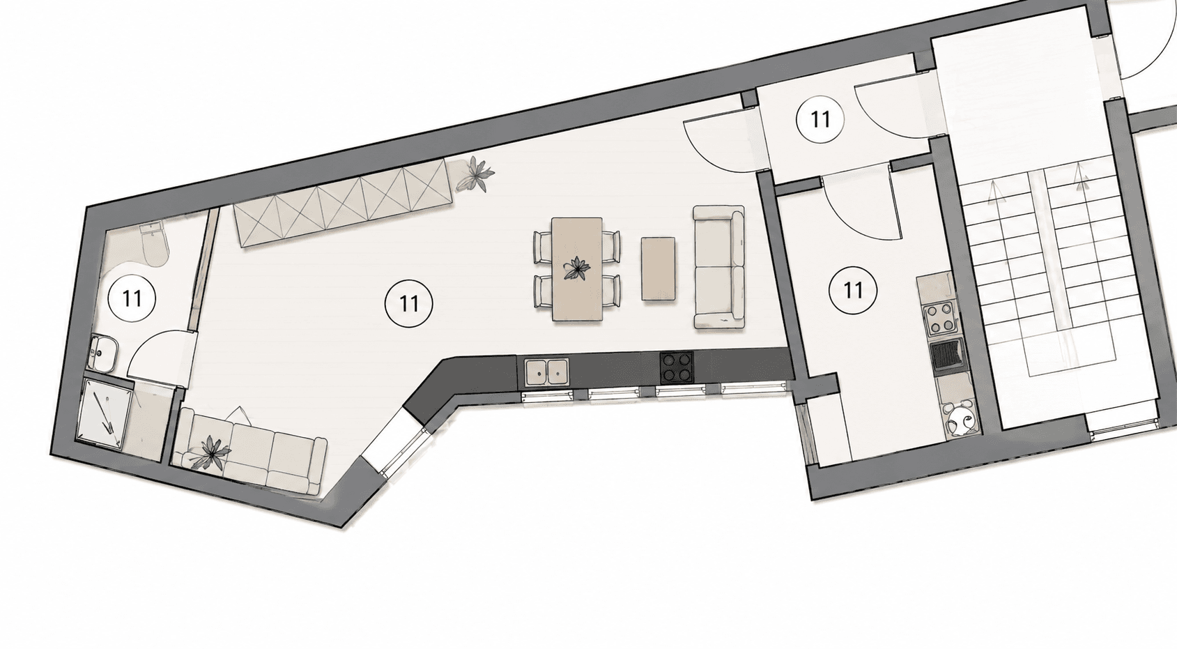 Prenájom bytu 1-izbový 37 m², Klosterbergestr. 22, Magdeburg, Sasko-Anhaltsko Prenájom bytu 1-izbový 37 m², Klosterbergestr. 22, Magdeburg, Sasko-Anhaltsko