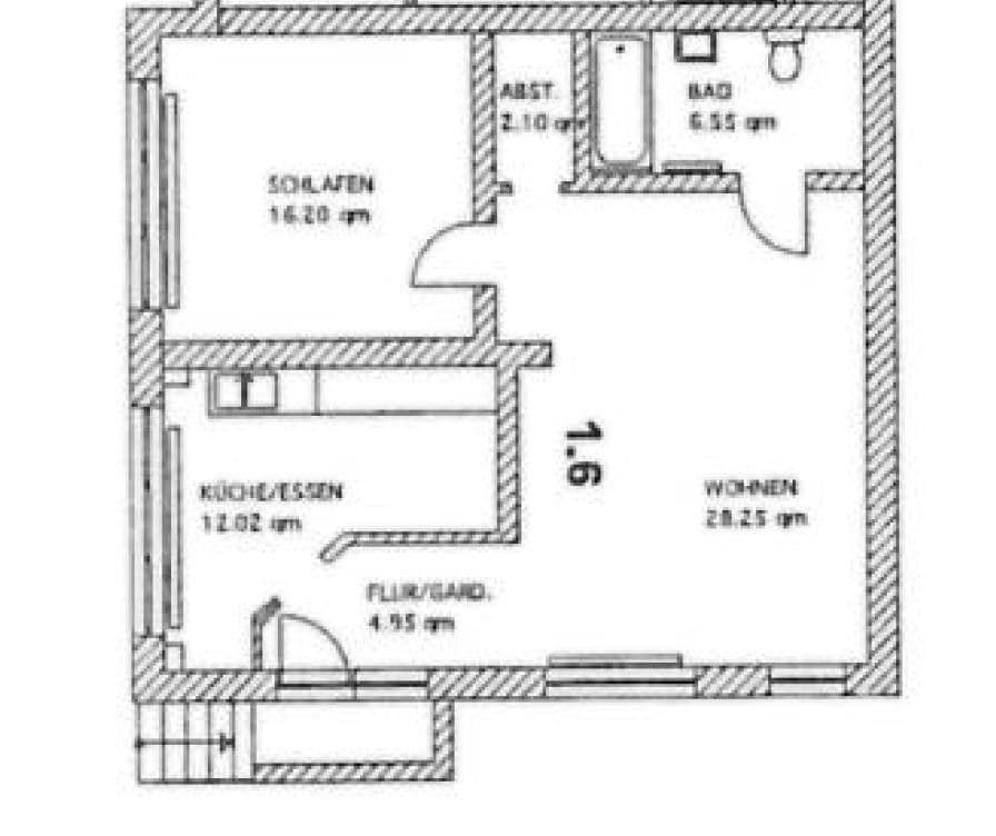 Prenájom bytu 2-izbový 75 m², Darmstädter Str. 26, Heppenheim, Hesensko Prenájom bytu 2-izbový 75 m², Darmstädter Str. 26, Heppenheim, Hesensko