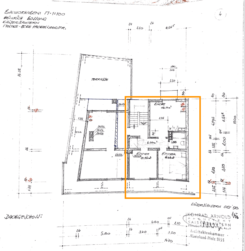 Prenájom bytu 2-izbový 56 m², St.-Franziskus-Str. 9, Kaiserslautern, Porýnie-Falcko Prenájom bytu 2-izbový 56 m², St.-Franziskus-Str. 9, Kaiserslautern, Porýnie-Falcko