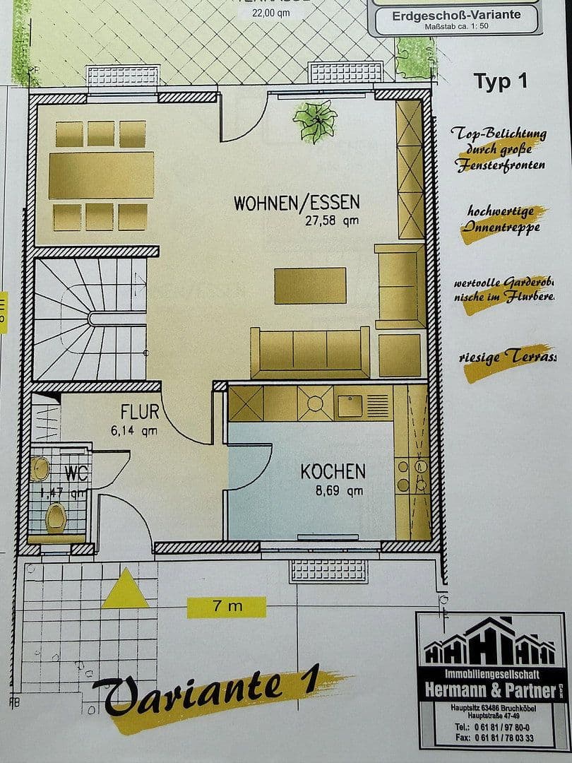 Predaj domu 158 m², pozemek 151 m², Hanau, Hesensko Predaj domu 158 m², pozemek 151 m², Hanau, Hesensko