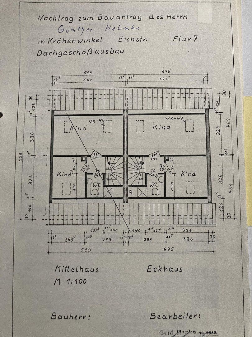 Predaj domu 154 m², pozemek 373 m², Eichstraße 34, Langenhagen, Dolné Sasko Predaj domu 154 m², pozemek 373 m², Eichstraße 34, Langenhagen, Dolné Sasko