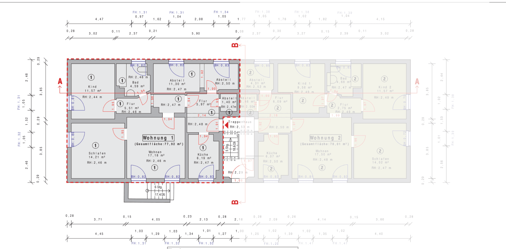 Prenájom bytu 4-izbový 78 m², Neukieritzsch, Sasko Prenájom bytu 4-izbový 78 m², Neukieritzsch, Sasko