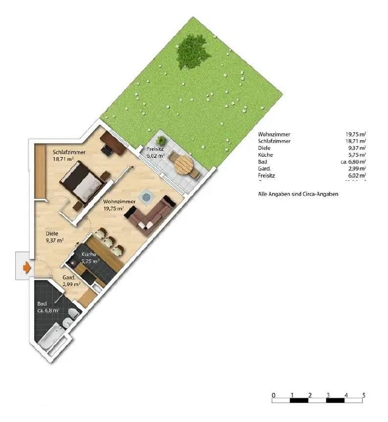 Prenájom bytu 2-izbový 56 m², München, Bavorsko Prenájom bytu 2-izbový 56 m², München, Bavorsko